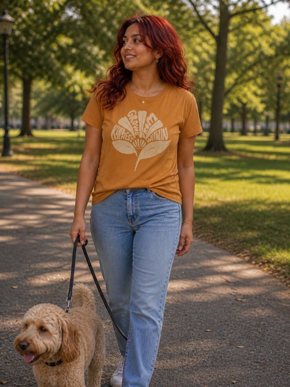 Sonoma Mustard Graphic Tee Women's M